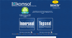 Desktop Screenshot of komsol.eu